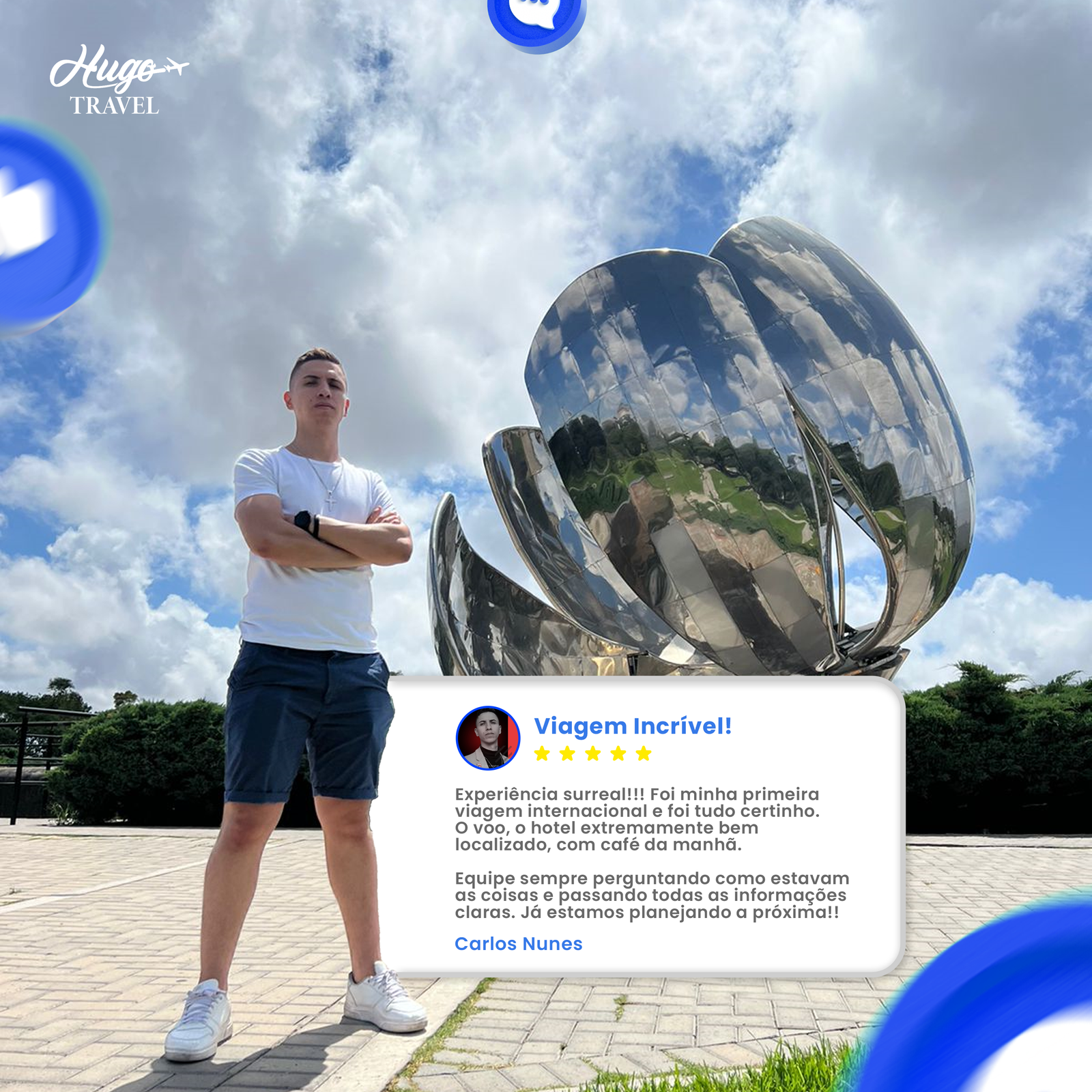 FEEDBACK HUGO TRAVEL CARLÃO